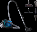 Philips PowerPro Compact Bagless FC9334/09 TriActive and Hard floors nozzle Allergy filter with PowerCyclone 5 Technology