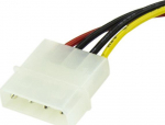StarTech.com 6IN MOLEX TO SATA ADAPTER,