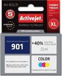 Activejet AH-901CR Ink (replacement for HP 901 CC656AE; Premium; 21 ml; colour)