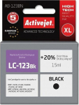Activejet ink AB-123BN / LC123Bk / LC125Bk (black)