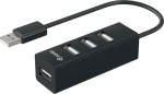 Equip 4-Port USB-A2.0-Hub->4xUSB-A 2.0 480Mbps