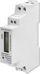 Qoltec 1-phase electric rail energy meter DIN | 230V | LCD | 1P | Slim