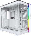 Montech KING 95 Midi Tower, Tempered Glass, ARGB - wei&szlig;