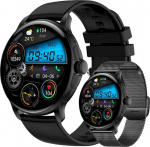 Rubicon Smartwatch RNCF35 with Bracelet + Strap / black