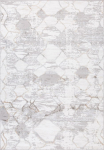 Carpet SALAMANCA-3, 133x190cm, silver/white