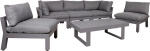 Garden furniture set FLUFFY table, sofa and 2 chairs