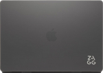 ZAGG Hardshell - obudowa ochronna do MacBook Air 13" M2 (2022) / M3 (2024) / M4 (2025) (smoke)