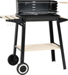 Goodhome GRILL GARDEN CART 83x45.5x86.5CM CZARNY