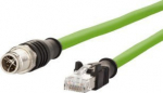 METZ CONNECT Netzwerkkabel - 8-pole M12 (S)
