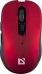 KIN MOUSE DEFENDER GASSA MM-105 RF SILENT RED