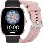 GRAVITY GT18-1 Smartwatch with Silicone Strap / pink-black