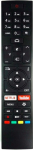 Pilot do TV HITACHI, TELEFUNKEN, TOSHIBA RC43157 Netflix,Youtube