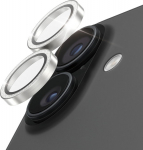 Tagakaamerate kaitseklaasid Hoops Glitter, Apple iPhone 17 / iPhone 16 / iPhone 16 Plus, h&otilde;bedane s&auml;delusega, PanzerGlass