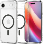 Case Spigen Ultra Hybrid MagSafe do iPhone 17 Air, transparent graphite