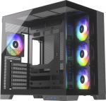 SILENTWARE View A-RGB schwarz Tempered Glass x2 - Midi/Minitower - ATX