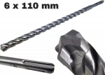 AWTools Drill AWTOOLS DRILL SDS PLUS 6x 110mm QUADRO XTREME BLACK LINE