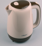 Feel-Maestro MR042 beige electric kettle 1.7 L Beige, Brown 2200 W