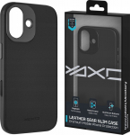 Yaxo Phone case Leather Gear Slim Case MagSafe iPhone 17 Dusty Black