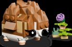LEGO Creator A cute hamster with a flower (31376)