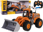 RoGer R/C Toy Car Bulldozer with Lights and Smoke Function