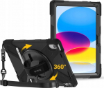 Crong Defender Plus do iPad 11" A16 (2025) / 10.9" (2022) czarny