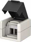 Wentronic goobay Keystone Outdoor Box 2x Gates