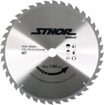 Sthor Carbide-tipped circular saw 350x30mm z40 do wood - 08845