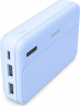 Hama Power Pack Pocket 10 10000 mAh 2X USB-A niebieski