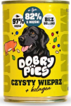 DOBRY PIES Mono Pure Pork + Collagen &ndash; wet dog food &ndash; 400g