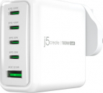 j5create 100W GAN USB-C 5-PORT CHARGER