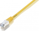 Equip Patchkabel Cat5e F/UTP 2xRJ45 2.00m gelb PVC Polybeutel