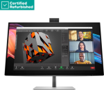 RENEW SILVER HP 727pm Series 7 Pro 4K Conferencing Monitor - 27" 3840x2160 UHD 400-nit 60Hz AG, IPS Black HDR 400, USB-C(100W/15W)/HDMI/DP Daisy-Chain, 5x USB-A, speakers, 5MP webcam, RJ-45 LAN, height adjustable/tilt/swivel/pivot, 1 years