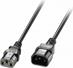 Lindy 1m IEC Extension Cable IEC C14 to IEC C13