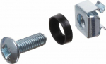 NetRack Screw set M6/washers/nuts 50 sets (100-000-001-050)