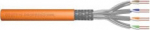 Digitus CAT 7 S-FTP DUPLEX CABLE 1000M, 1200MHZ DACAWG 23/1 ORANGE