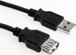 Sharkoon Kabel USB 2.0 Verl&auml;ngerung 2.0m schwarz