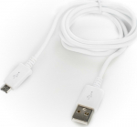 Platinet kaabel microUSB 1m, valge