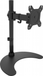 Techly Aufstellung - f&uuml;r LCD-Display - Schwarz - screen size: 33-68.6 cm (13"-27")