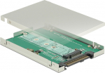 Delock Converter U.2 SFF-8639 > M.2 NGFF NVMe Key M - Drive bay adapter - 2.5" to M.2 (6.4 cm to M.2)