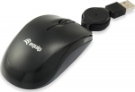 Equip Travel Mouse USB-A Stecker L+R 0.80m schwarz