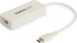 StarTech.com USB-C ETHERNET ADAPTER, WITH EXTRA USB PORT