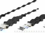 Kabel USB PremiumCord USB-A - USB-A 2 m Czarny (ku3paa2bk)