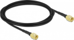 DELOCK Kabel SMA Steck. > SMA Steck. LMR/CFD100 2m low loss