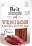 BRIT Meaty Jerky Venison & Chicken Protein bar - dog treat - 200 g