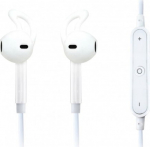 Msonic MHS6W BLUETOOTH EARPHONES SMARTPHONE CONTROL WITH MICROPHONE ( White)