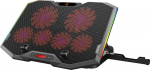 CONCEPTRONIC 6-Fan USB-A2.0 Laptop cooling pad 30Kg RGB 17" sw