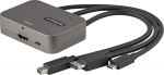 StarTech.com 3-in-1 Multiport auf HDMI Adapter - 4K 60Hz USB-C HDMI or Mini DisplayPort to HDMI converter for conference rooms - Digitaler AV Videoadapter f&uuml;r HDMI Monitor/Display (CDPHDMDP2HD)