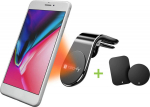 Techly Magnetic car holder for Smartphones