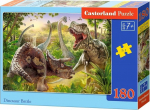 1565 Castorland Puzzle Fight Dinosaurs 180 element&oacute;w (297438)