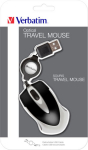 Verbatim Optical Mini Travel Mouse, USB Black